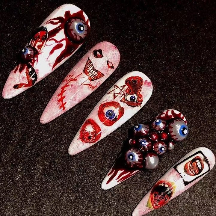 Must-Have Halloween Wearable Nails Reusable Nail Art